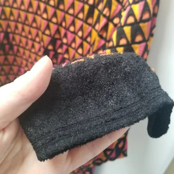 M Missoni Orange Pink Black Geometric Retro Crewneck Wool L - Picture 6 of 11